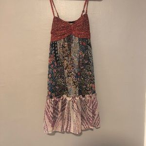 Boutique spaghetti strap floral dress
